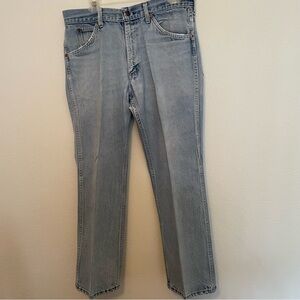 Vintage Men’s Sears‎ Roebuck & Co Jeans Regular Fit Light Wash Size 34” x 29”